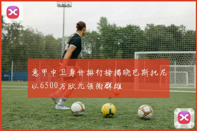 意甲中卫身价排行榜揭晓巴斯托尼以6500万欧元领衔群雄